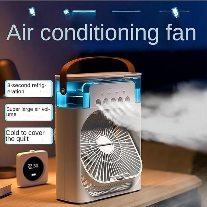Cooling Fan With Ice Cooling Fan Dunes Decor 