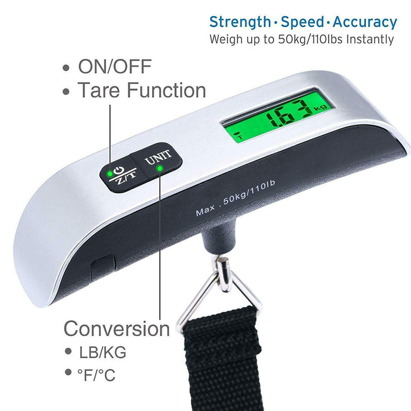 Electronic Luggage Scale Weighing Scale Dunes Decor 